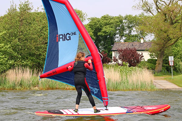 interval hack schuintrekken Inflatable Windsurf of SUP board kopen - Leerwindsurfen